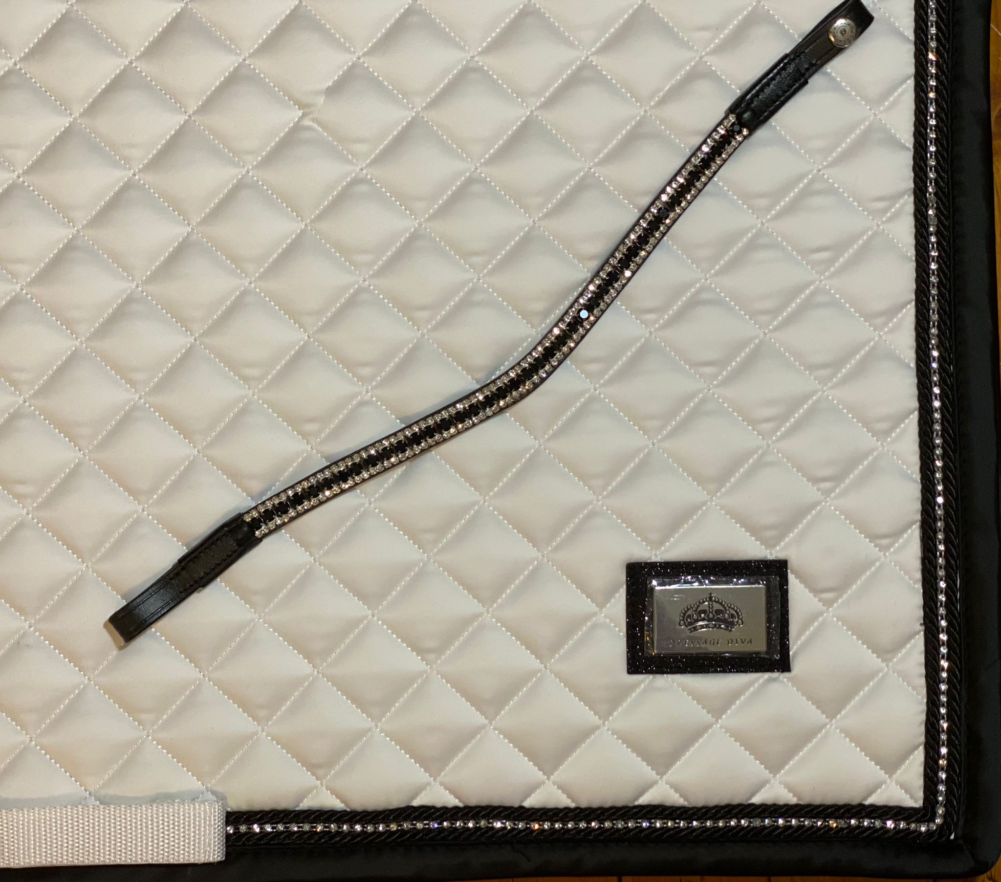 Black Bling Browband